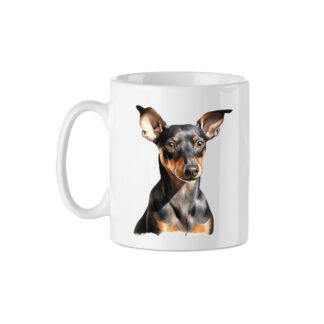 Manchester Terrier Watercolour Mug